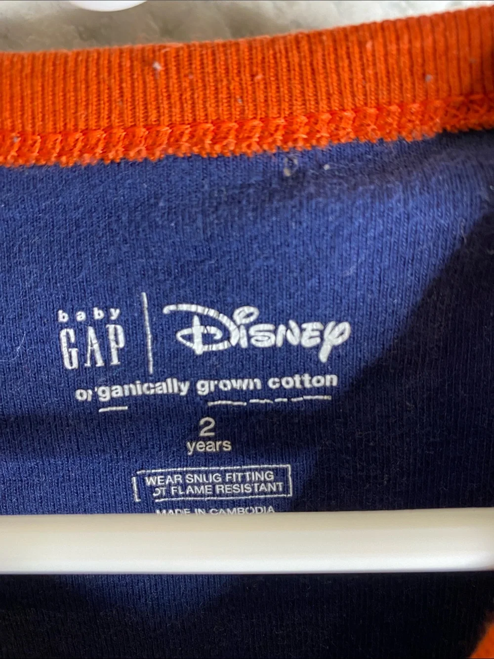 Baby GAP Navy and Orange The Lion King Pajamas Set
